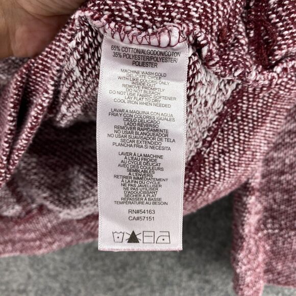 Unbranded Sweater Pullover Women M Medium Purple Knit Cowl Neck Cotton Casual - Picture 5 of 8